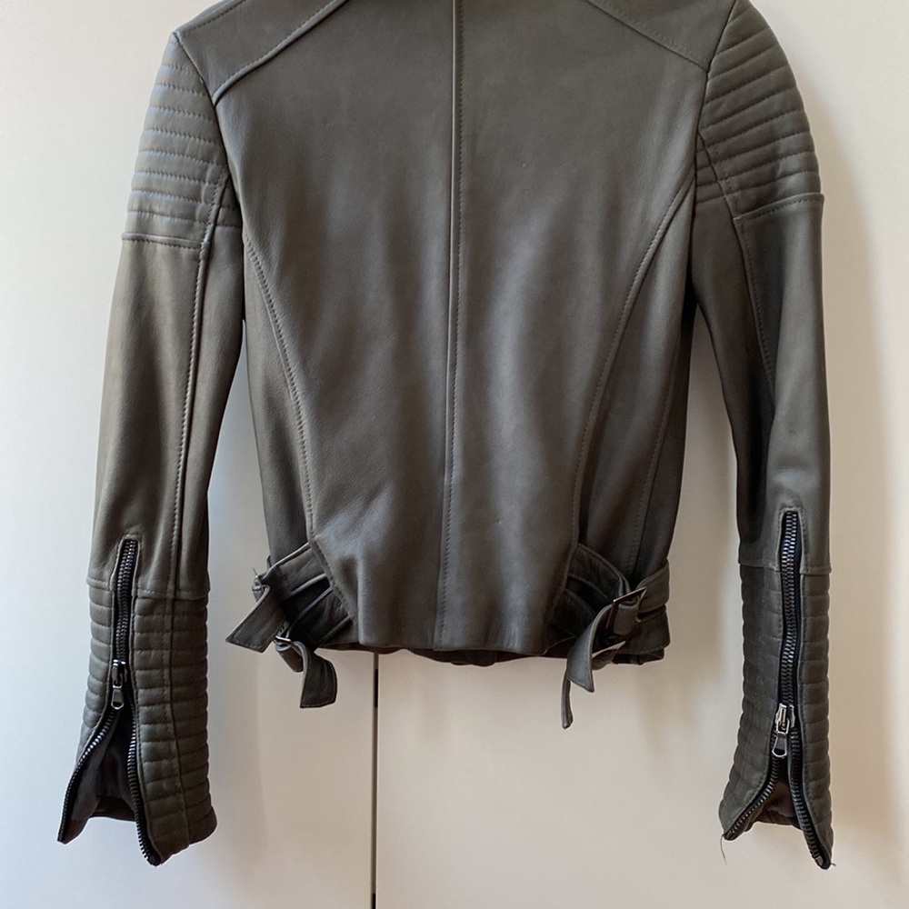 Massimo Leather Jacket - image 4